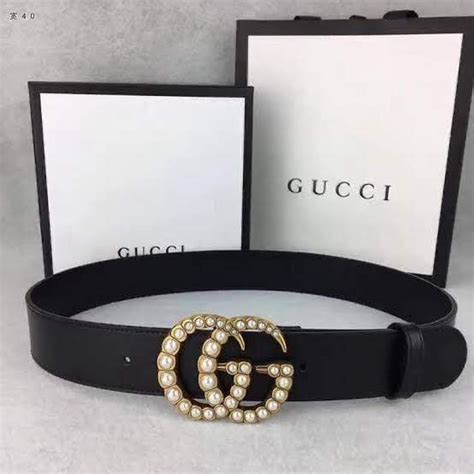 gucci black gg pearl belt|pearl Gucci belt dupe.